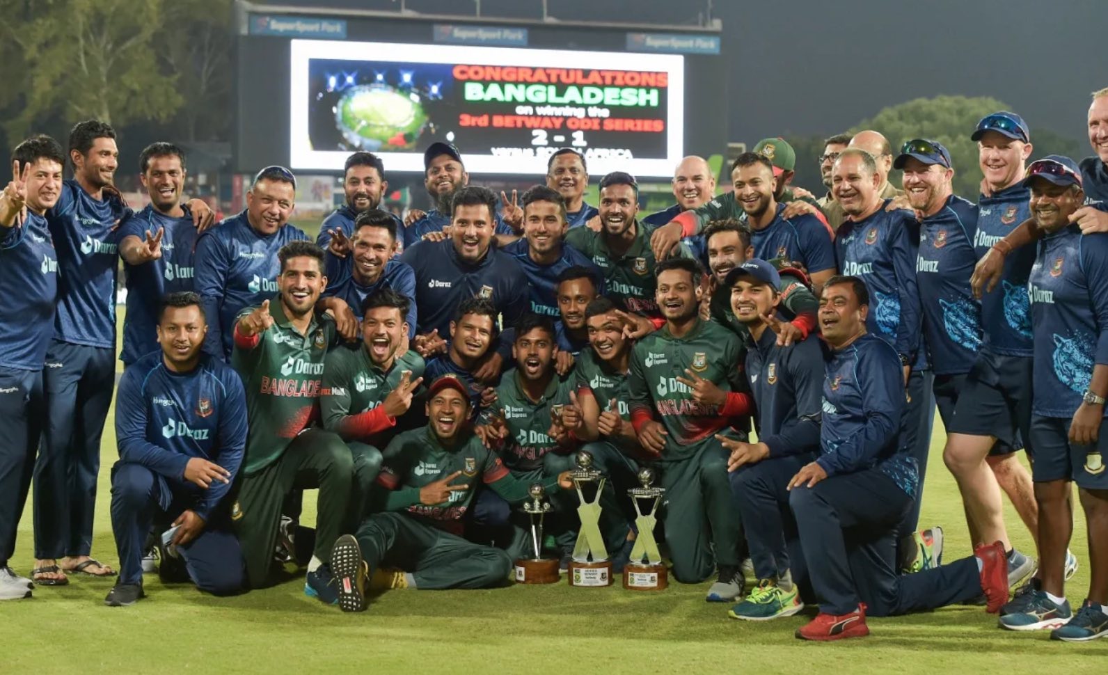 Bangladesh get bonus after SA triumph