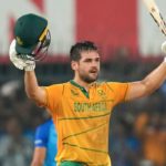 Rilee Rossouw century Proteas 4 Oct 2022