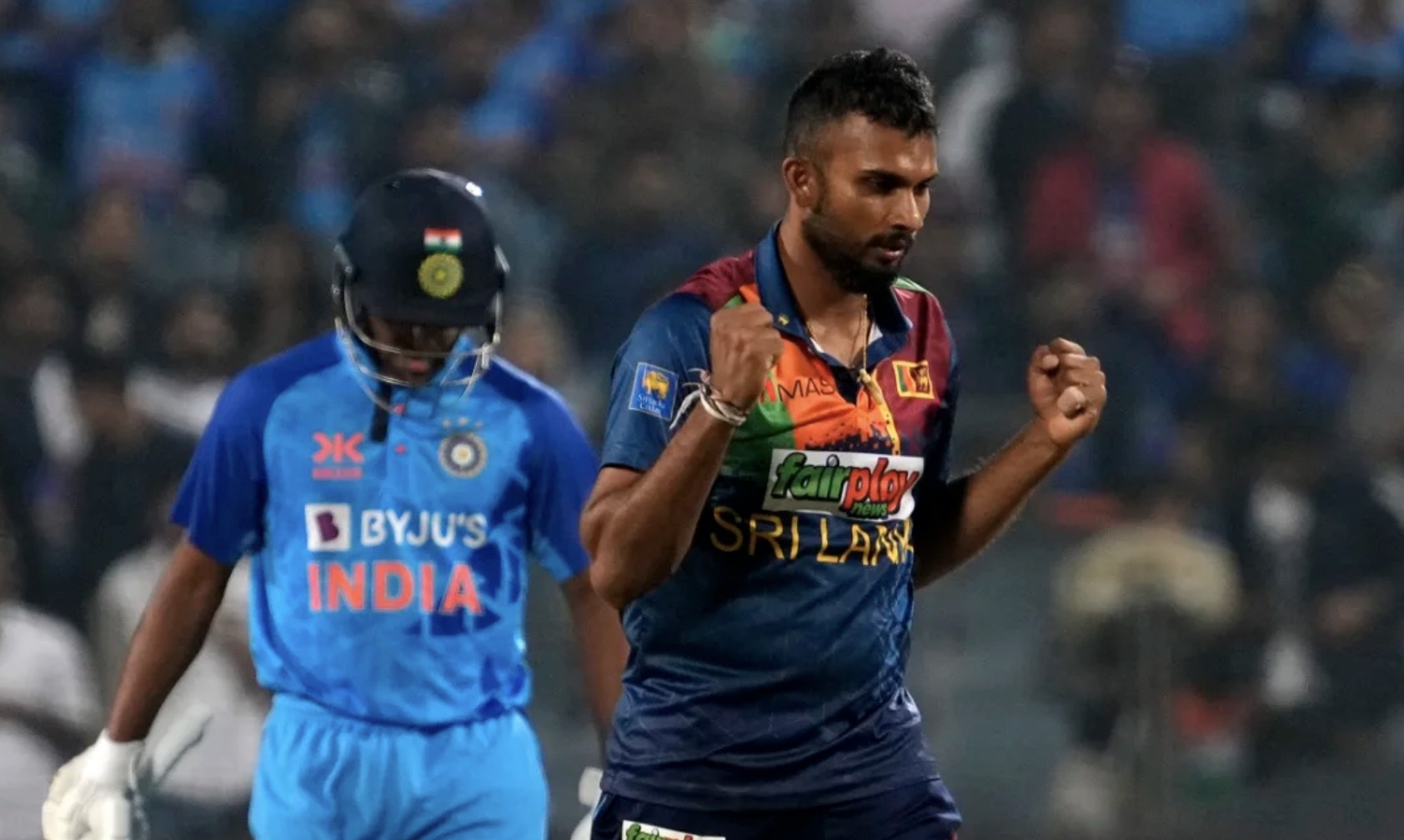 Shanaka helps Sri Lanka level series