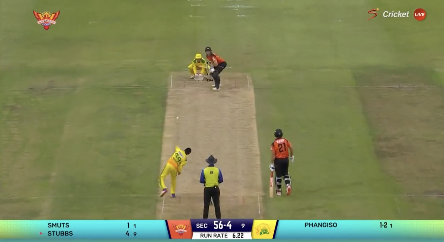 Watch: Phangiso's triple-strike stuns Sunrisers