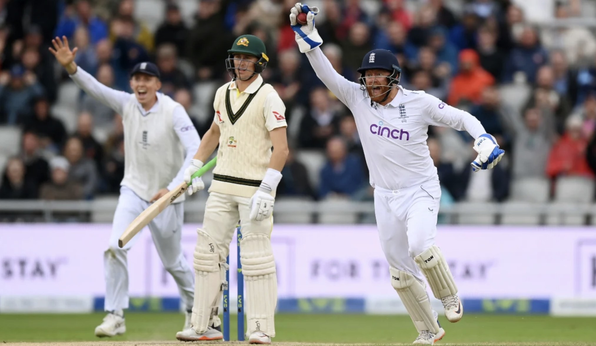 Root removes Labuschagne on rain-hit day