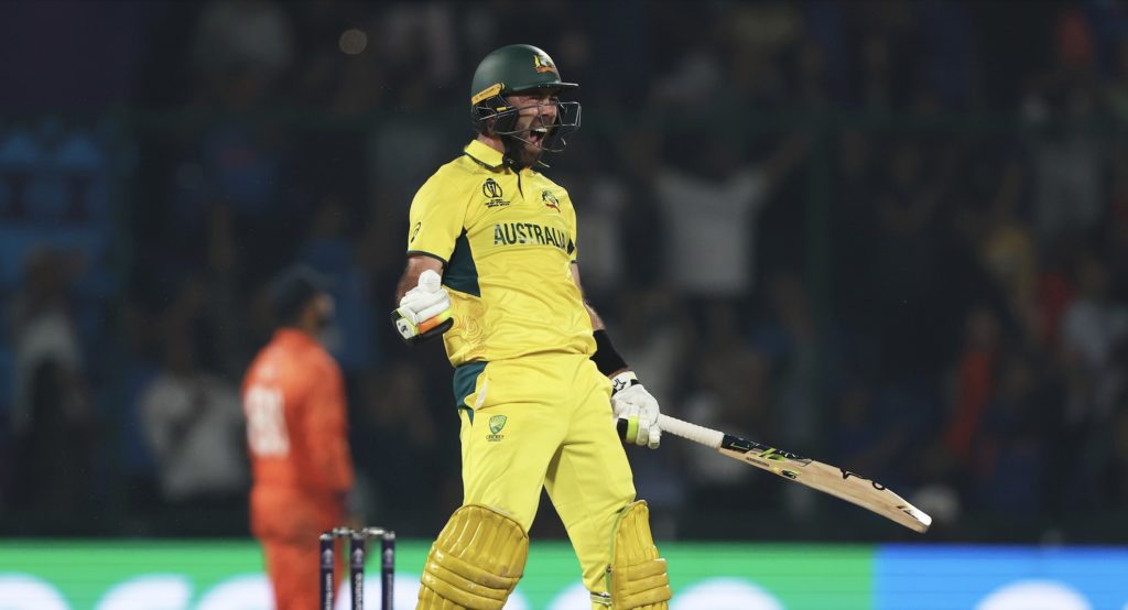 Glenn Maxwell Australia 25 Oct 2023 Robert Cianflone Getty Images