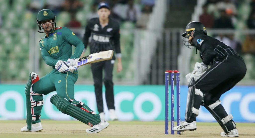 Quinton de Kock SA NZ 2 Oct 2023 Surjeet Yadav Getty Images Gallo Images