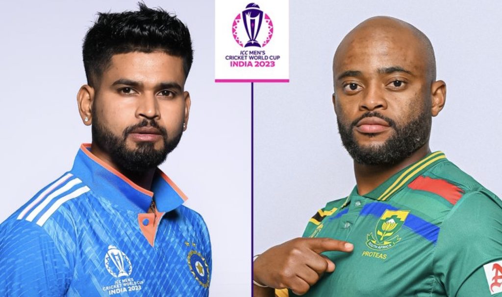 LIVE- India vs Proteas (2023 CWC)