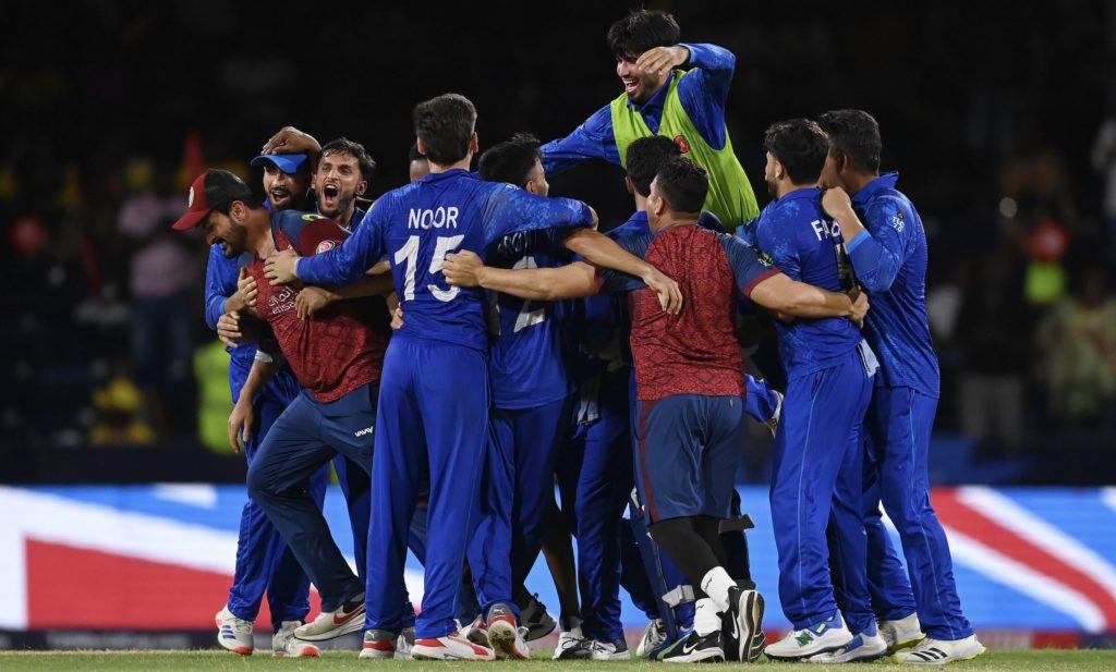 Afghanistan beat Australia Gareth Copley Getty Images