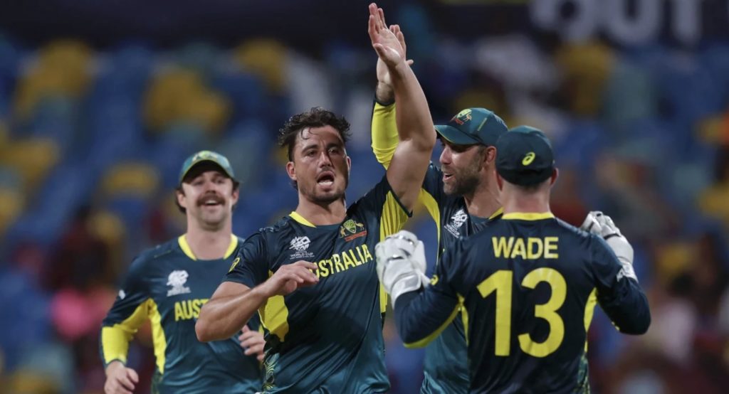 Marcus Stoinis wicket 5 June 2024 ICC Getty Images