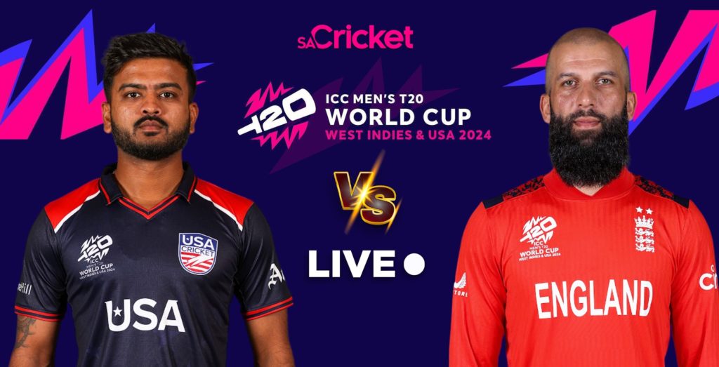 RECAP: USA vs England (T20 World Cup)