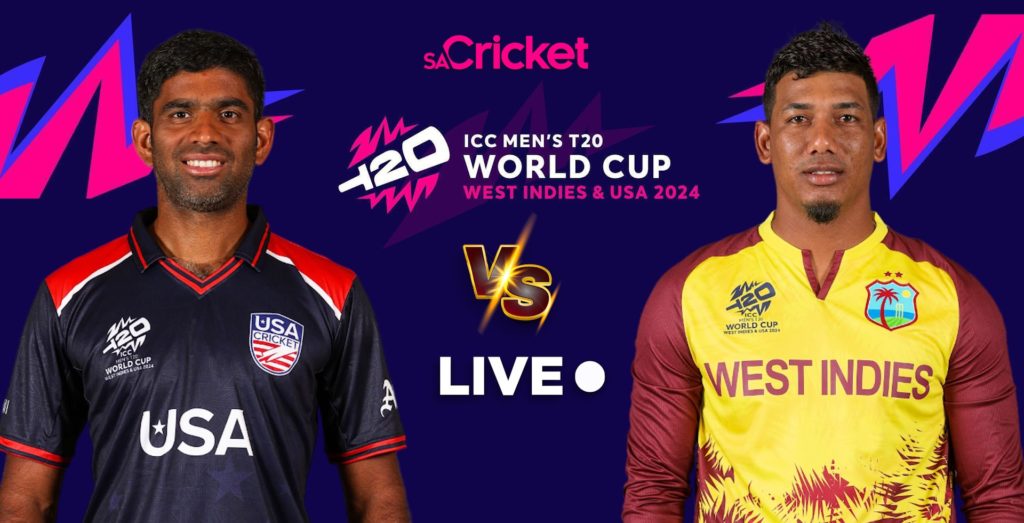 RECAP: USA vs West Indies (T20 World Cup)