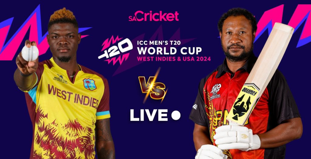 RECAP: West Indies vs PNG (T20 World Cup)