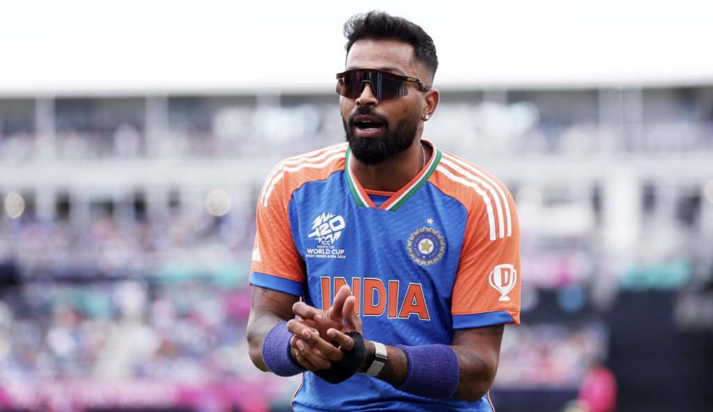 Hardik Pandya 12 June 2024 Robert Cianflone Getty Images