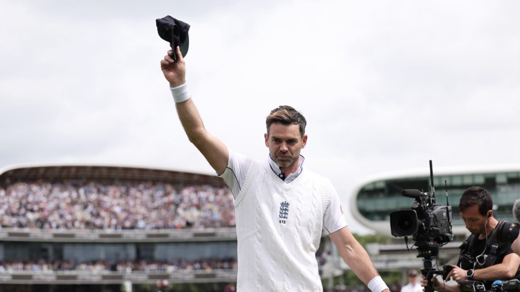 James Anderson 12 July 2024 Alex Davidson Getty Images