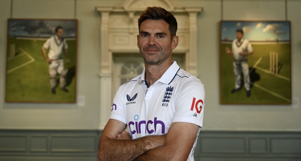 James Anderson 8 July 2024 Gareth Copley Getty Images