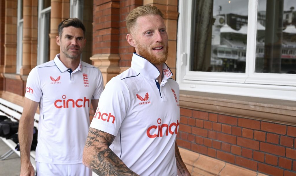 James Anderson Ben Stokes 9 July 2024 Gareth Copley Getty Images