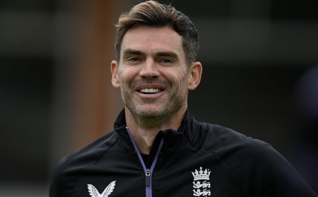 James Anderson training 8 July 2024 Gareth Copley Getty Images