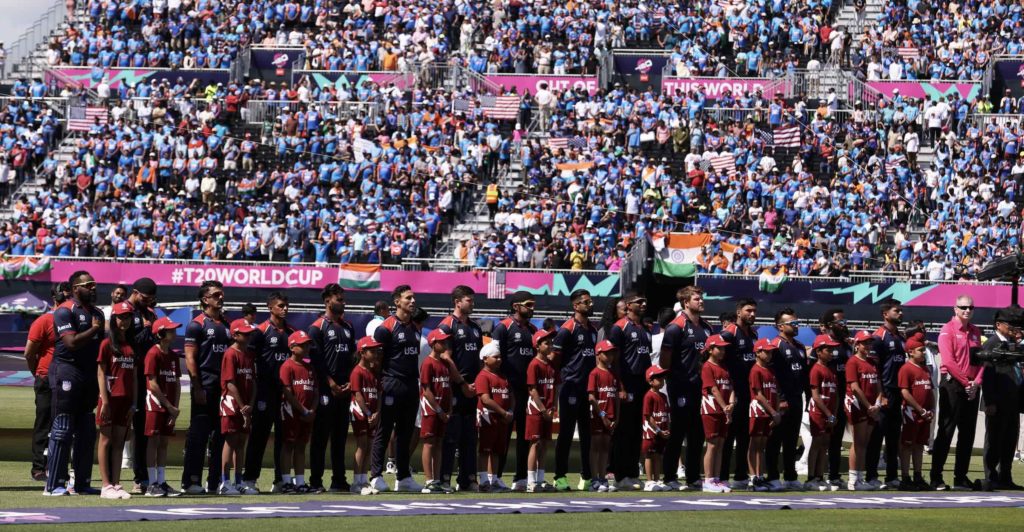 USA anthem 2024 Robert Cianflone Getty Images