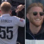 Ben Stokes reacts to doppelganger