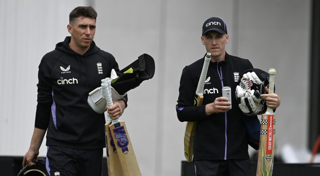 Dan Lawrence Harry Brook 19 Aug 2024 Gareth Copley Getty Images