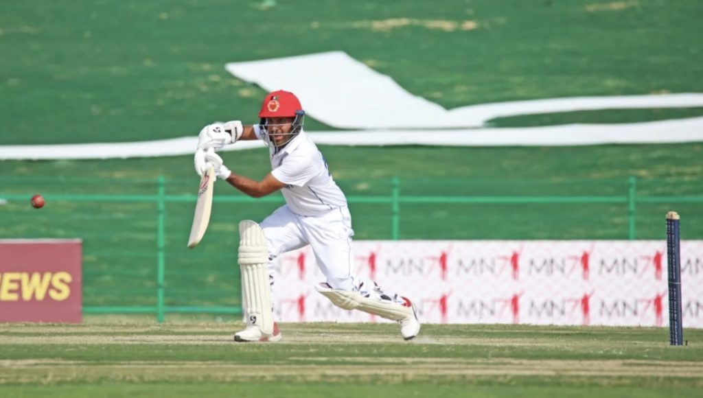 Afghanistan Test Hashmatullah Shahidi