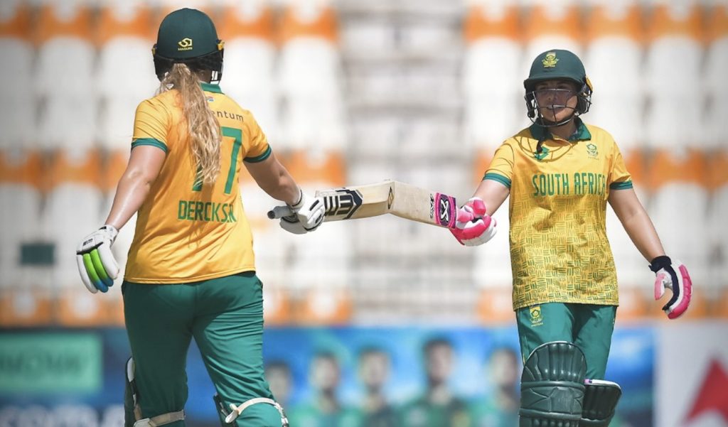 Annerie Dercksen Sune Luus 20 Sep 2024 @ProteasWomenCSA