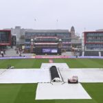 Old Trafford rain 15 Sep 2024 Stu Forster Getty Images