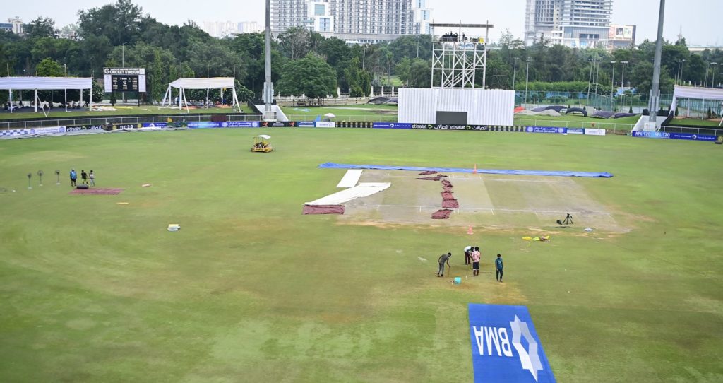 Rain Greater Noida ground @ACBofficials