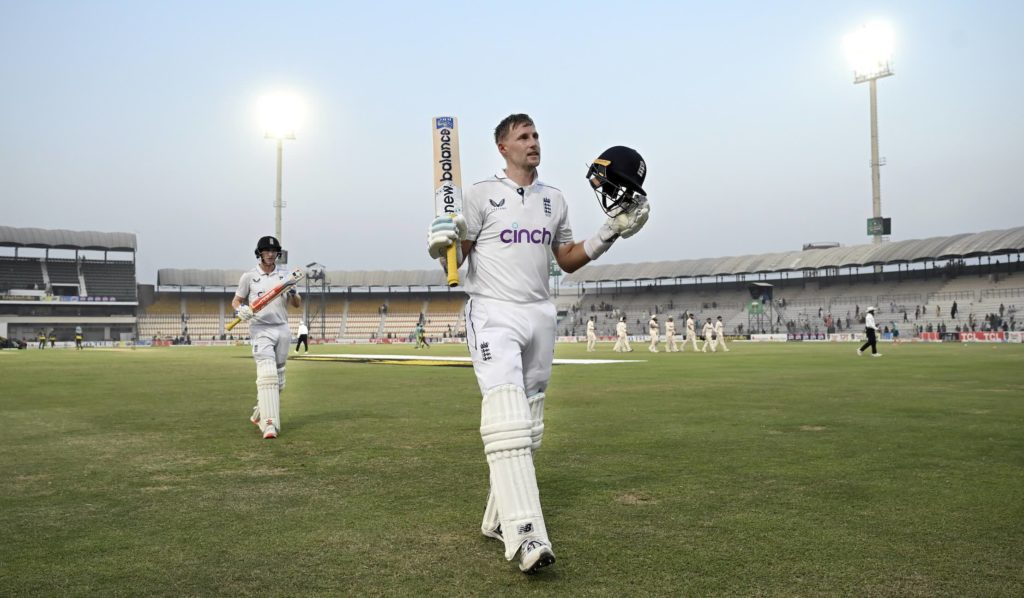 Joe Root walks 9 Oct 2024 Getty Images