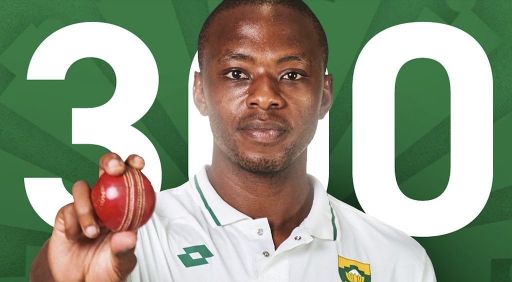 Kagiso Rabada 300 Test wickets