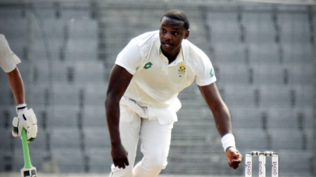 Kagiso Rabada bowls 21 Oct @ProteasMenCSA:X