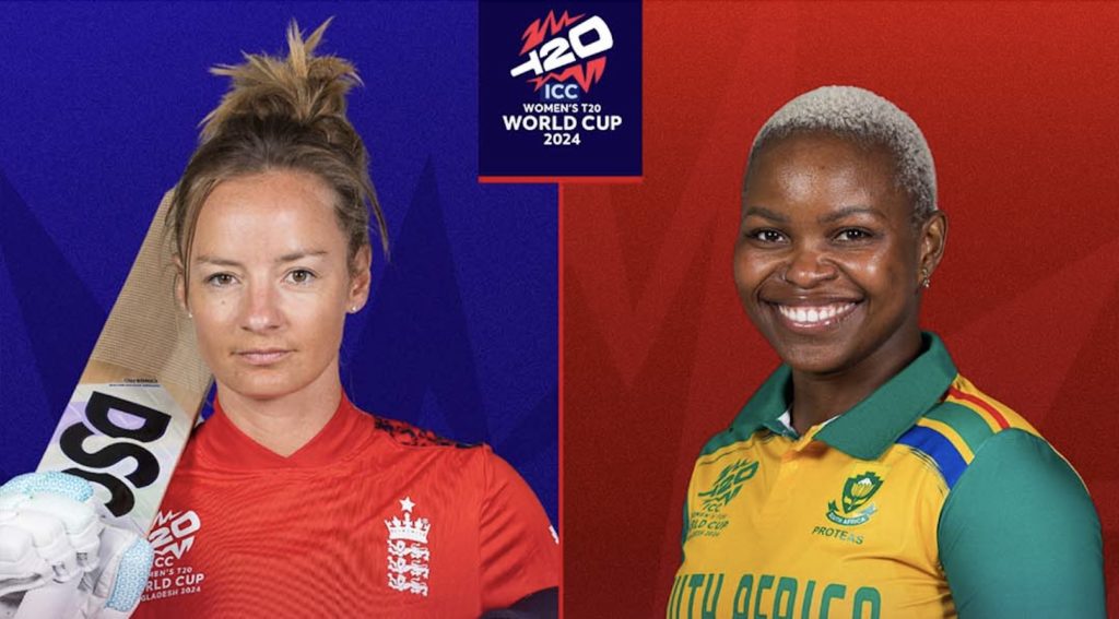 LIVE England vs SA (Women's T20 World Cup)