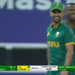 Proteas batting coach JP Duminy fields