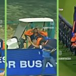 Faf du Plessis suplexed ball boy