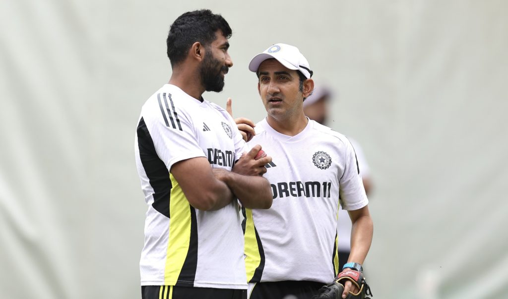 Jasprit Bumrah Gautam Gambhir 19 Nov 2024 Paul Kane Getty Images