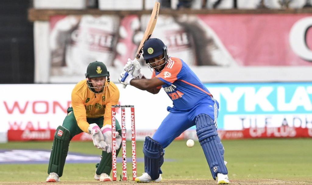 Sanju Samson 8 Nov 2024 Darren Stewart Gallo Images