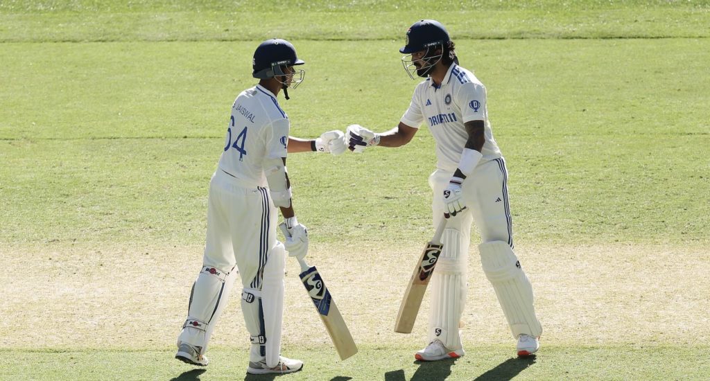 Yashasvi Jaiswal KL Rahul 23 Nov 2023 Cameron Spencer Getty Images