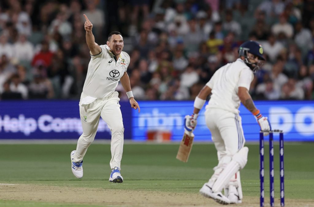 Scott Boland Virat Kohli 7 Dec 2024 Paul Kane Getty Images