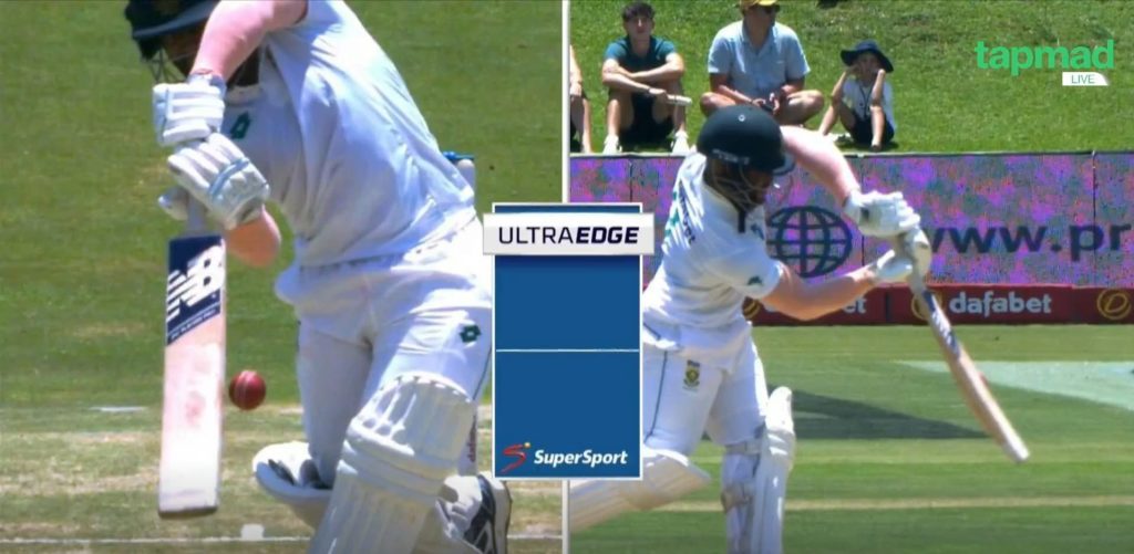 Watch: Bavuma's bizarre caught behind