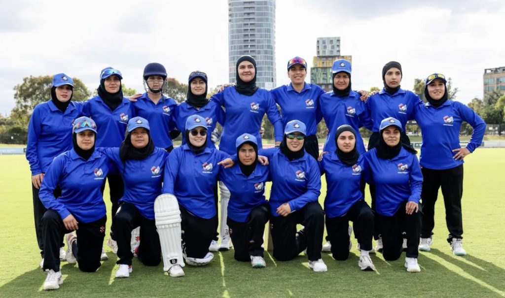 Afghanistan women cricket 30 Jan 2025