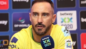 Faf du Plessis 8 Jan 2025 Shaun Roy Sportzpics