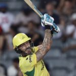 Faf du Plessis hits 30 Jan 2025 Ron Gaunt Sportzpics