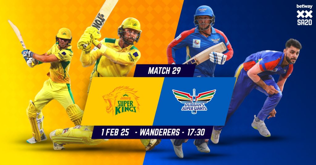 RECAP: Joburg Super Kings vs Durban's Super Giants (SA20)