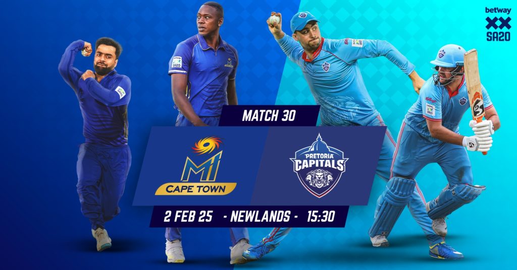 RECAP: MI Cape Town vs Pretoria Capitals (SA20)