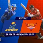 RECAP: MI Cape Town vs Sunrisers Eastern Cape (SA20)