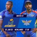 RECAP: MI Cape Town vs Durban's Super Giants (SA20)