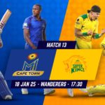 RECAP: MI Cape Town vs Joburg Super Kings (SA20)