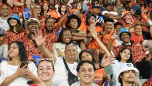 Orange Army smiling Sportzpics