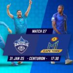 RECAP: Pretoria Capitals vs MI Cape Town (SA20)