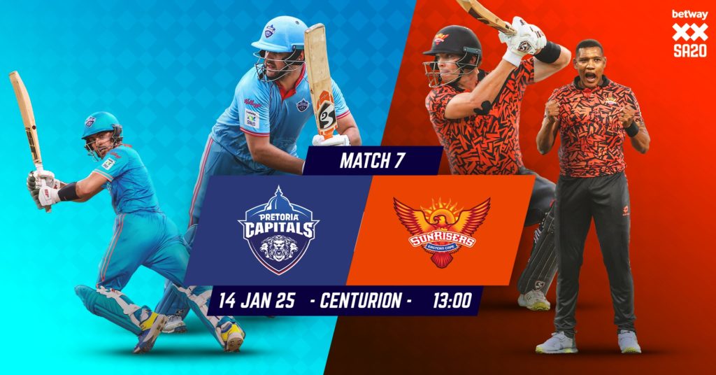 RECAP: Pretoria Capitals vs Sunrisers Eastern Cape (SA20)