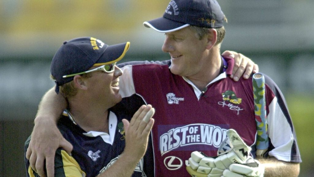 Shane Warne Brian McMillan Darren England Gallo Images