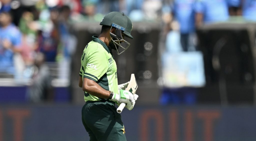 Babar Azam 23 Feb 2025 Ryan Lim Getty Images