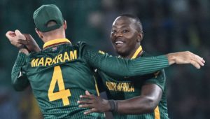 Kagiso Rabada Aiden Markram 21 Feb 2025 Asif Hassan AFP via Getty Images